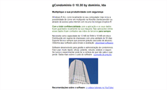 Desktop Screenshot of gcondominio.com